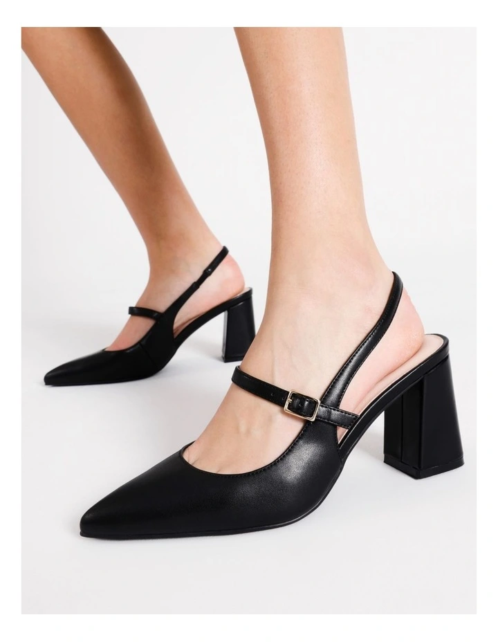 Rylee Heeled Shoes in Black