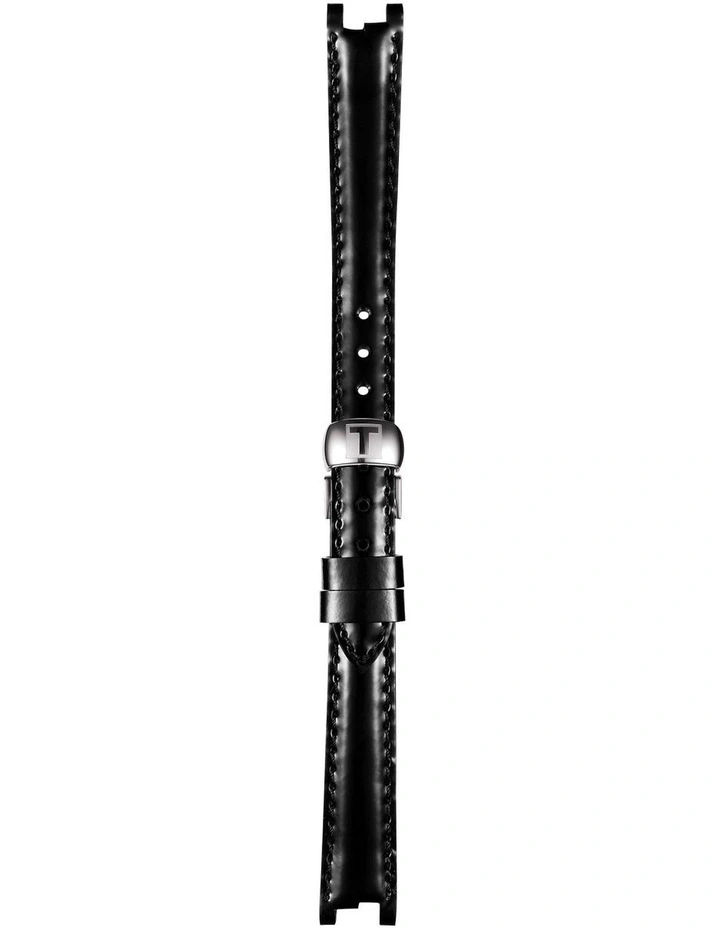 Official Leather 12mm Watch Strap in Black