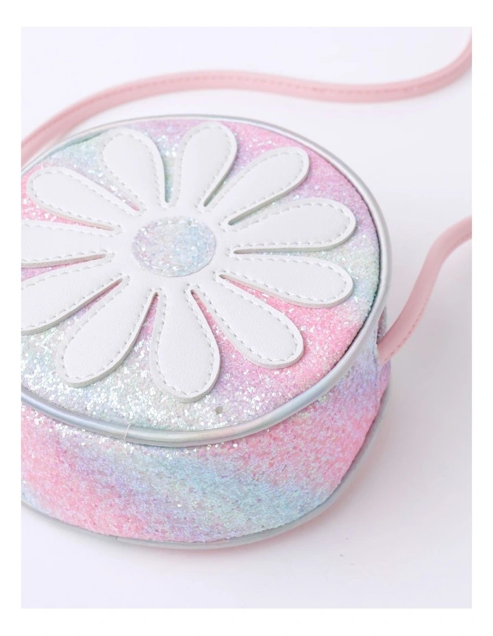 Daisy Crossbody Bag in Sliver