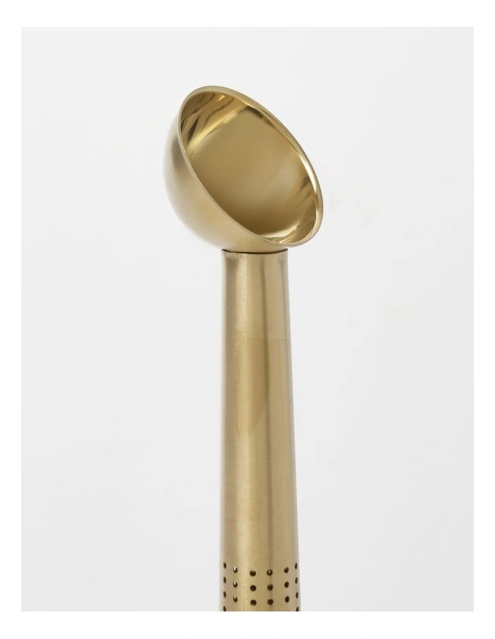 Tea Party Tea Infuser with Scoop in Gold