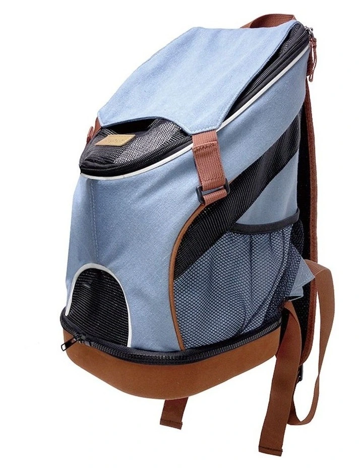 Lightweight Pet Backpack in Blue