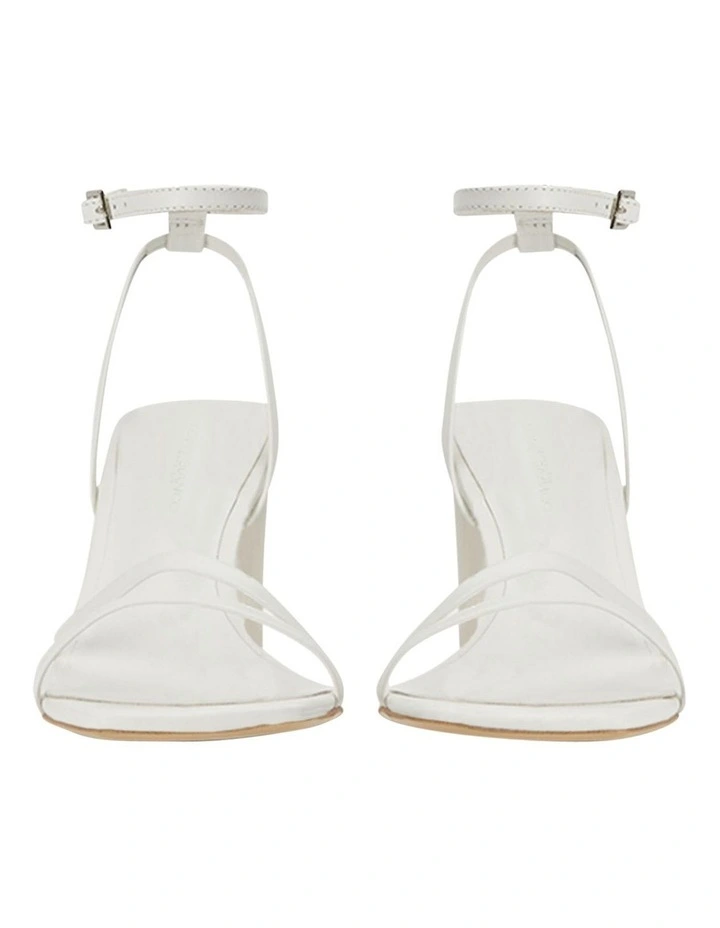 Corso Heels in Milk Capretto