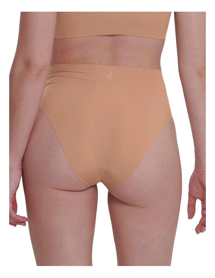 Zero Feel 2.0 High Waist Briefs in Nostalgic Brown