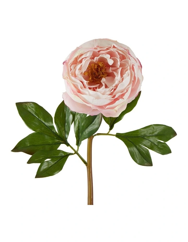 Large Peony Flower 70cm in White