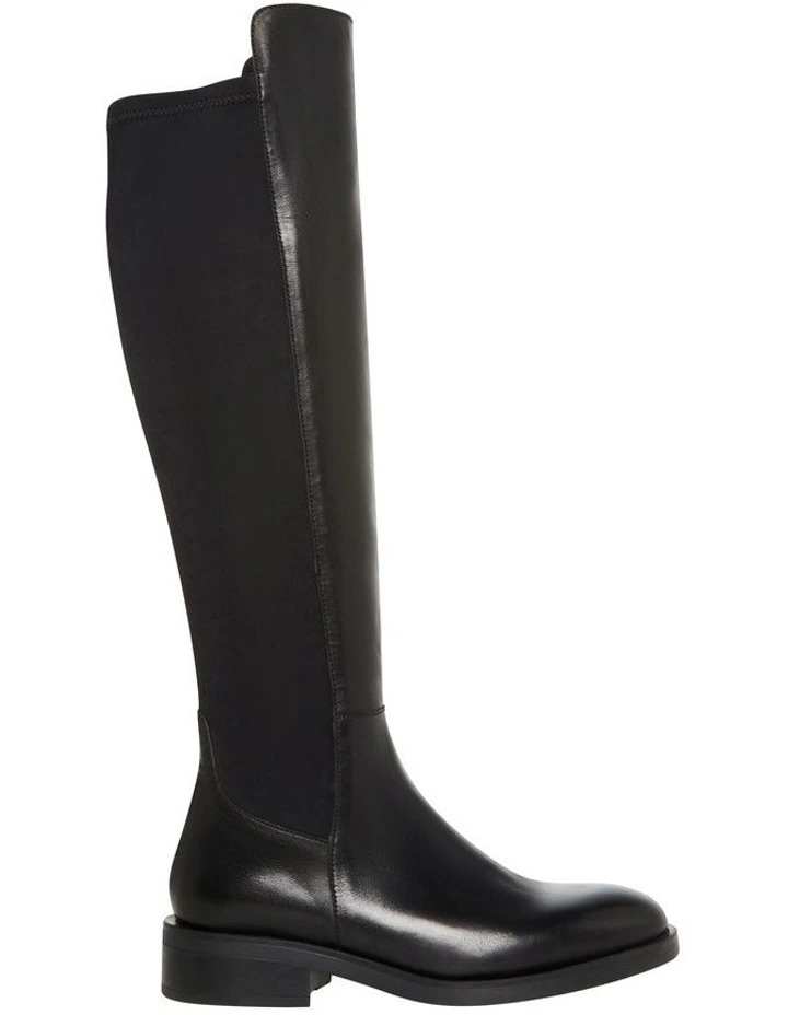 Convey Knee High Boots in Black