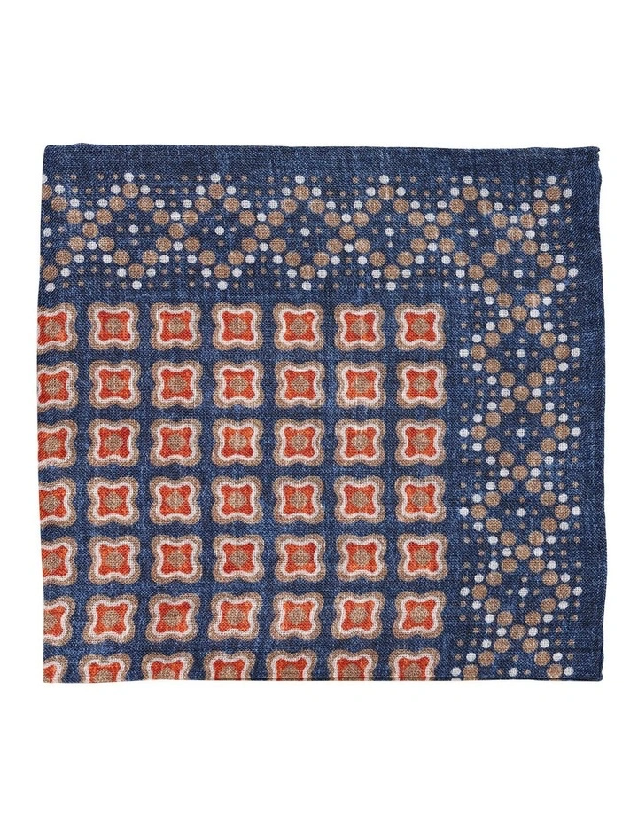 Circuito Linen Pochette in Navy