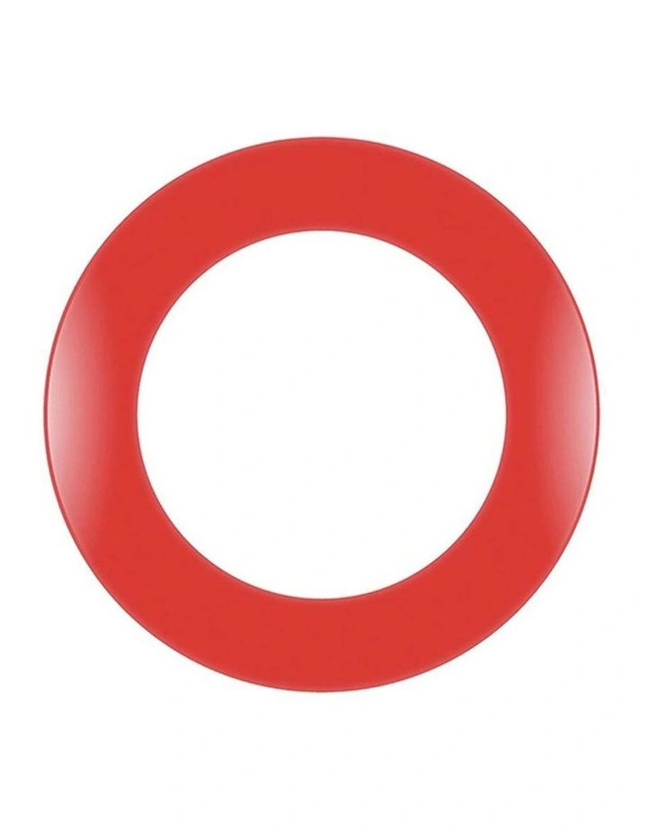 Polymer Surround Wall Protectant For Dartboards One Piece in Red