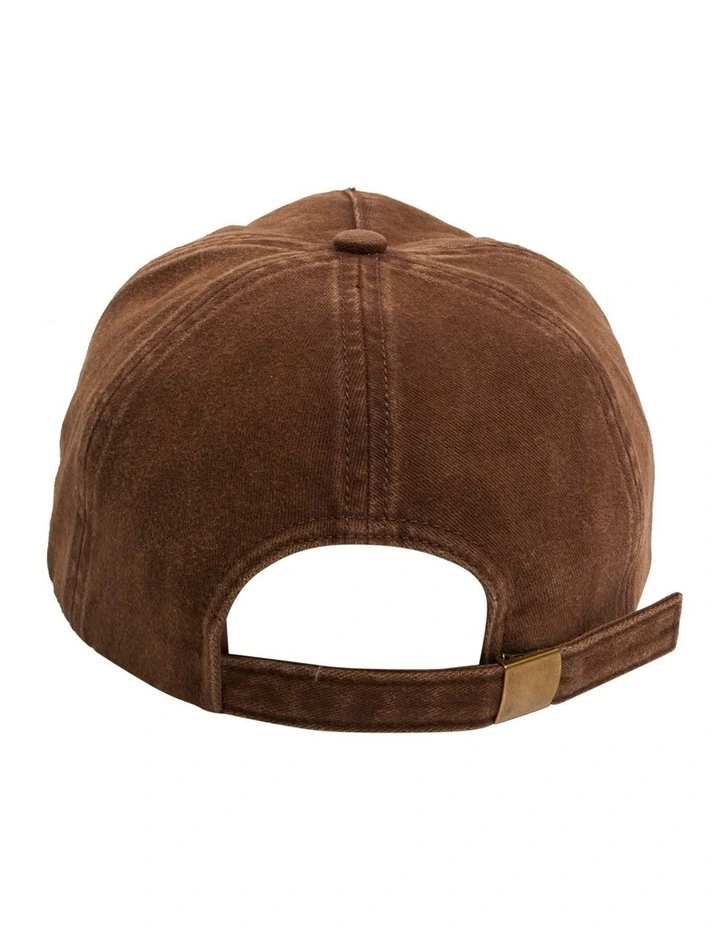 Hibiscus Retro Cap in Mocha