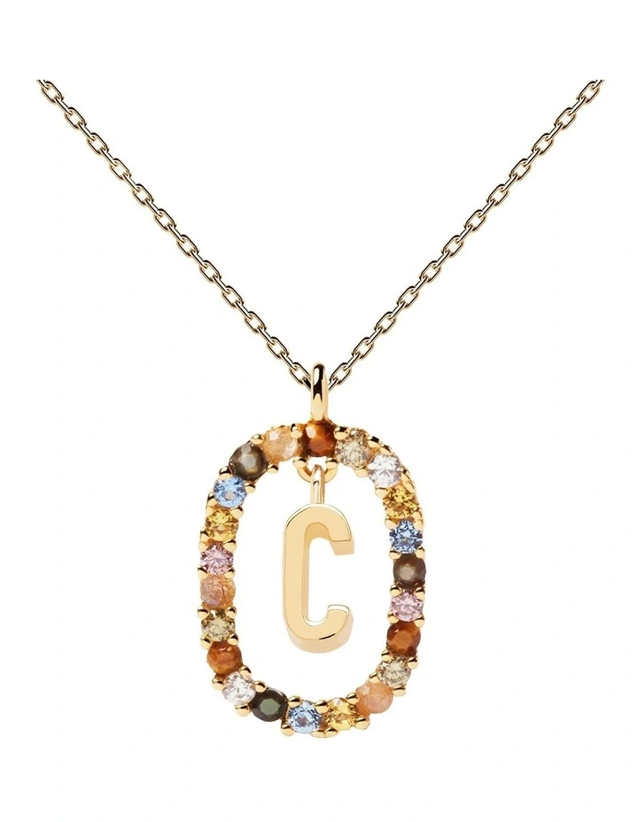 Letter C Multi Necklace