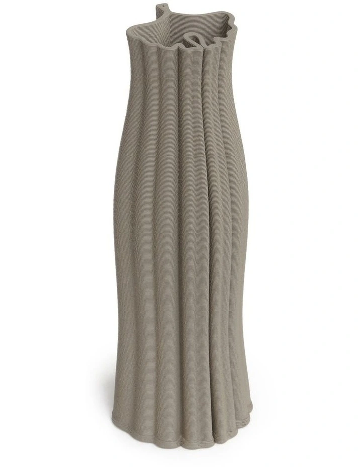 Ava Vase 28cm in Tan