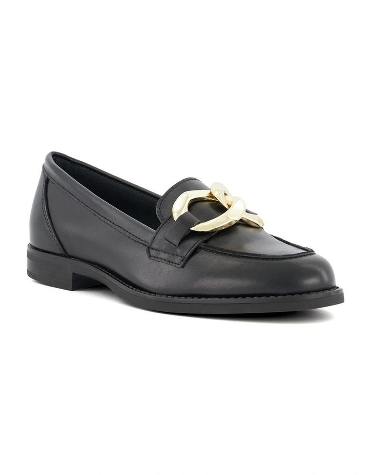 Goddess Loafer in Black