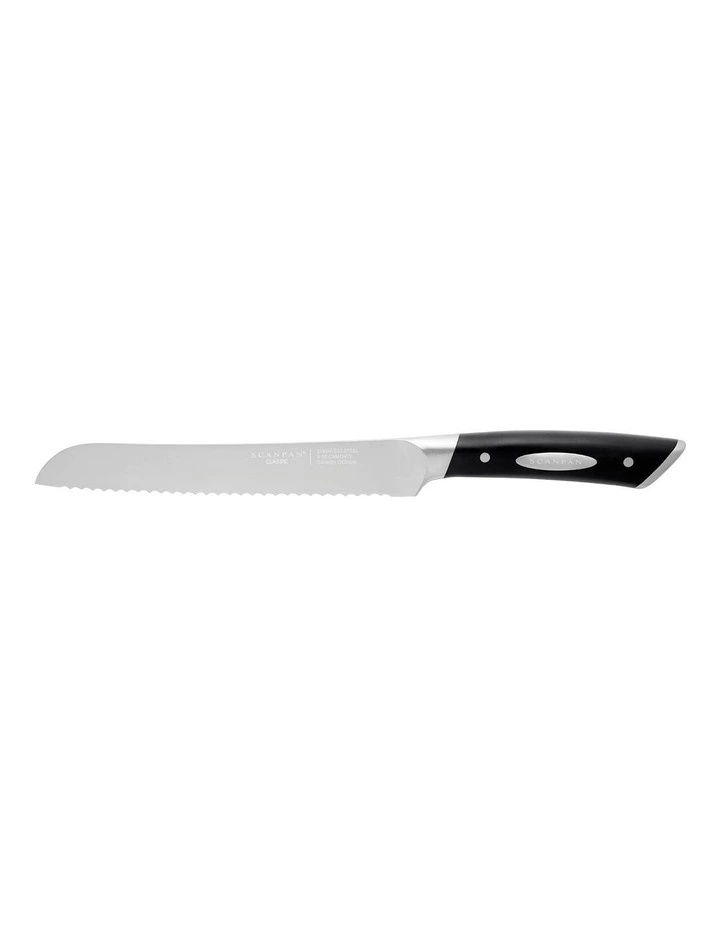 Classic Bread Knife 20cm in Black