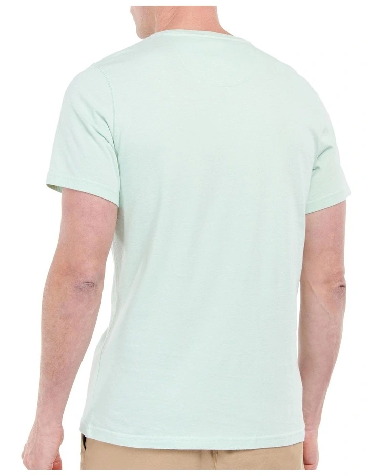 Sports Tee in Dusty Mint