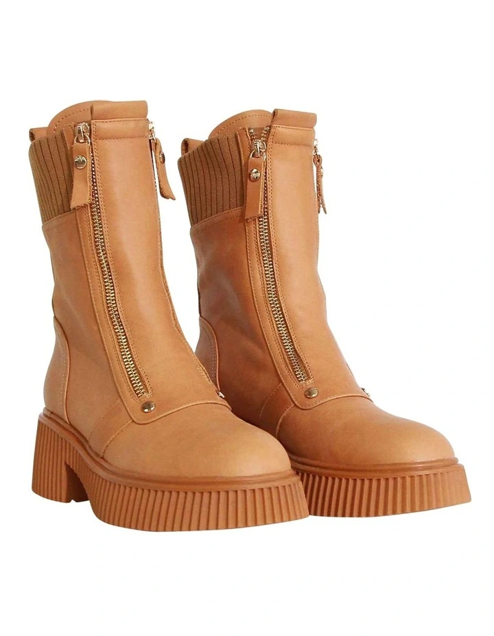 More To Come Ankle Boot in Tan