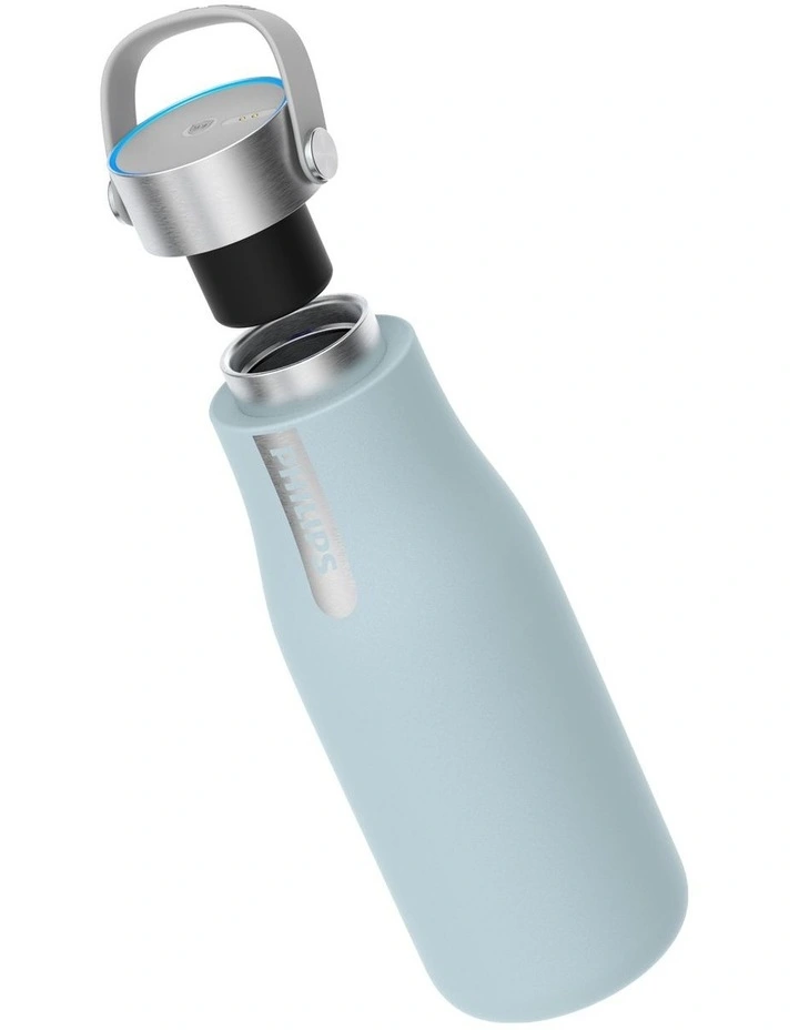 GoZero Smart UV Bottle 590ml in Blue
