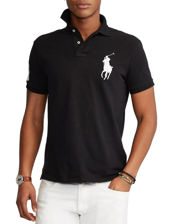 Custom Slim Fit Mesh Polo