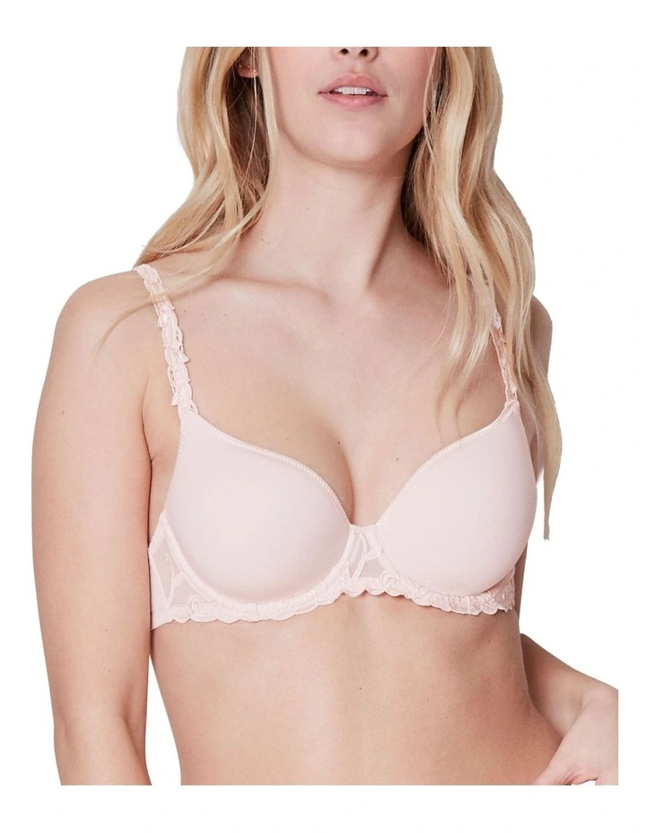 Andora 3D Plunge T-Shirt Contour Bra Blush