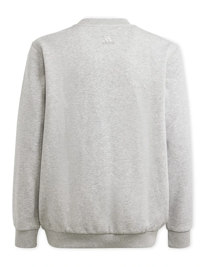Graphic Sweatshirt in Medium Grey Heather