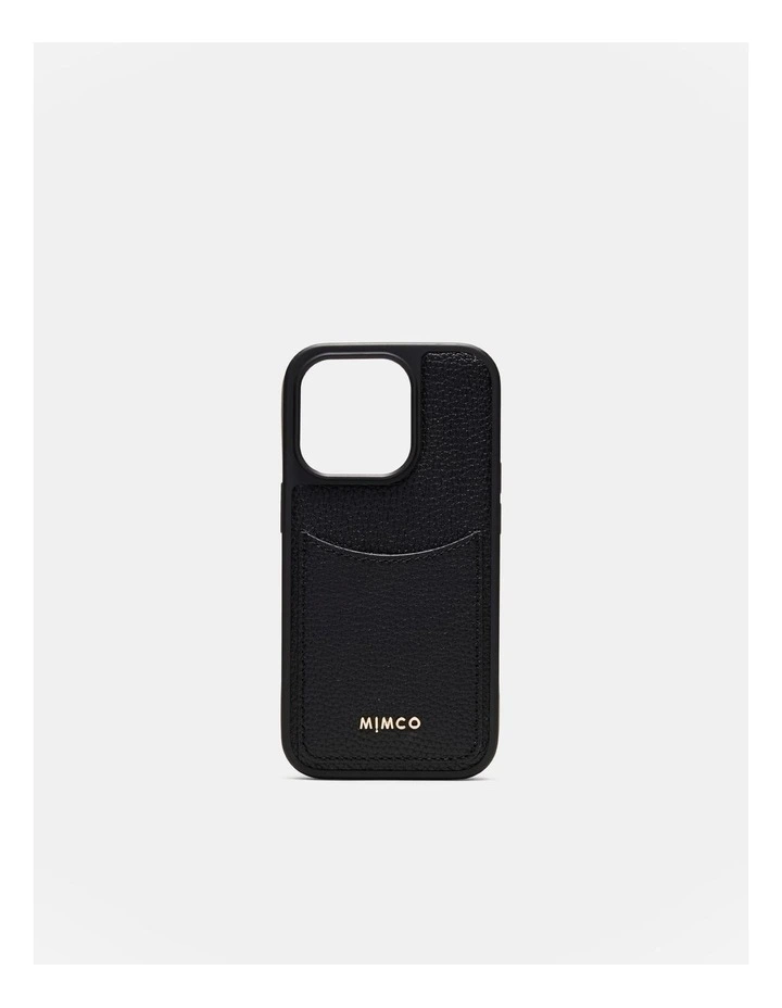 Joy Card Phone Case For Iphone 14 Pro in Black Light Gold