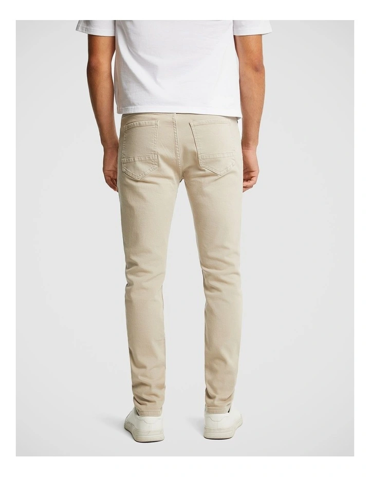 Bono Slim Jean in Stone