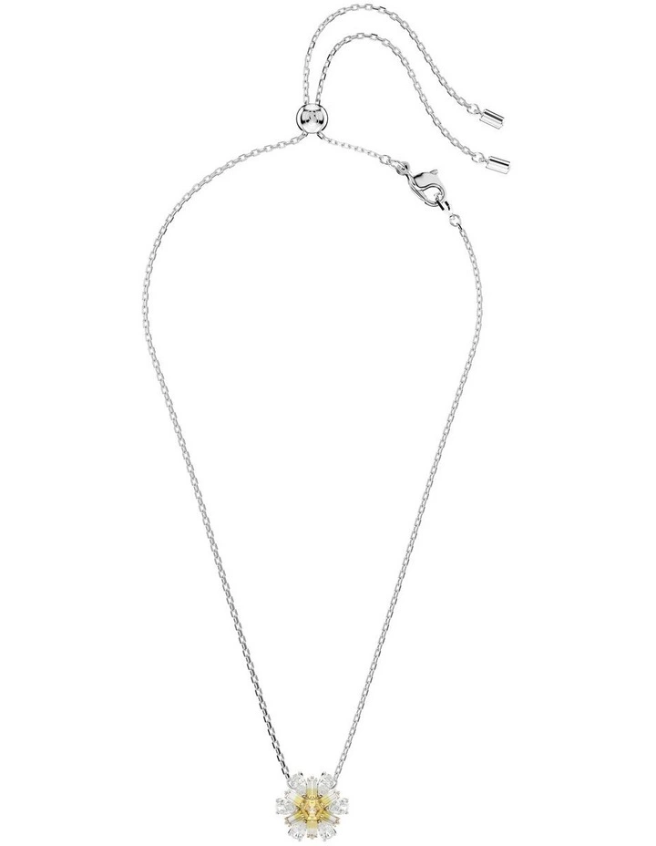 Idyllia Pendant Flower Rhodium Plated in Yellow