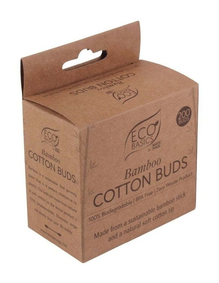 Eco Basics Soft Cotton Ear Buds in Multi