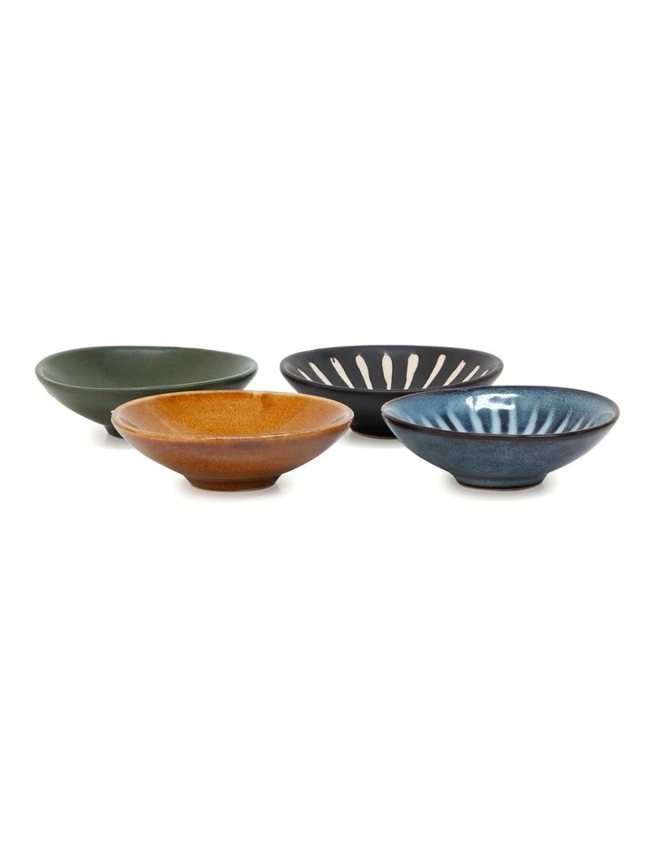 Osaka 4 Piece 8cm Condiment Dish Set