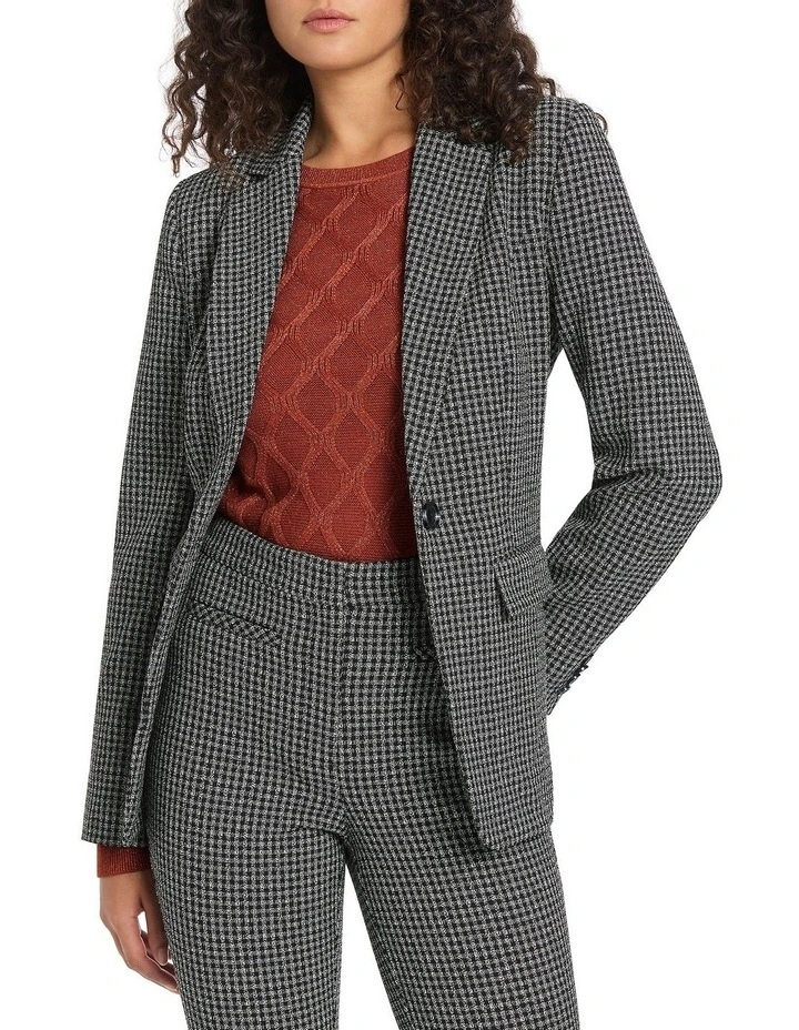 Spring Valley Blazer in Black