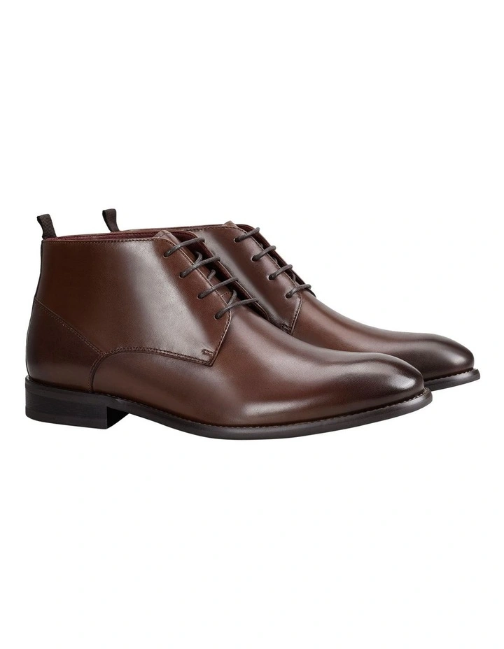 Octane Boot in Mahogany