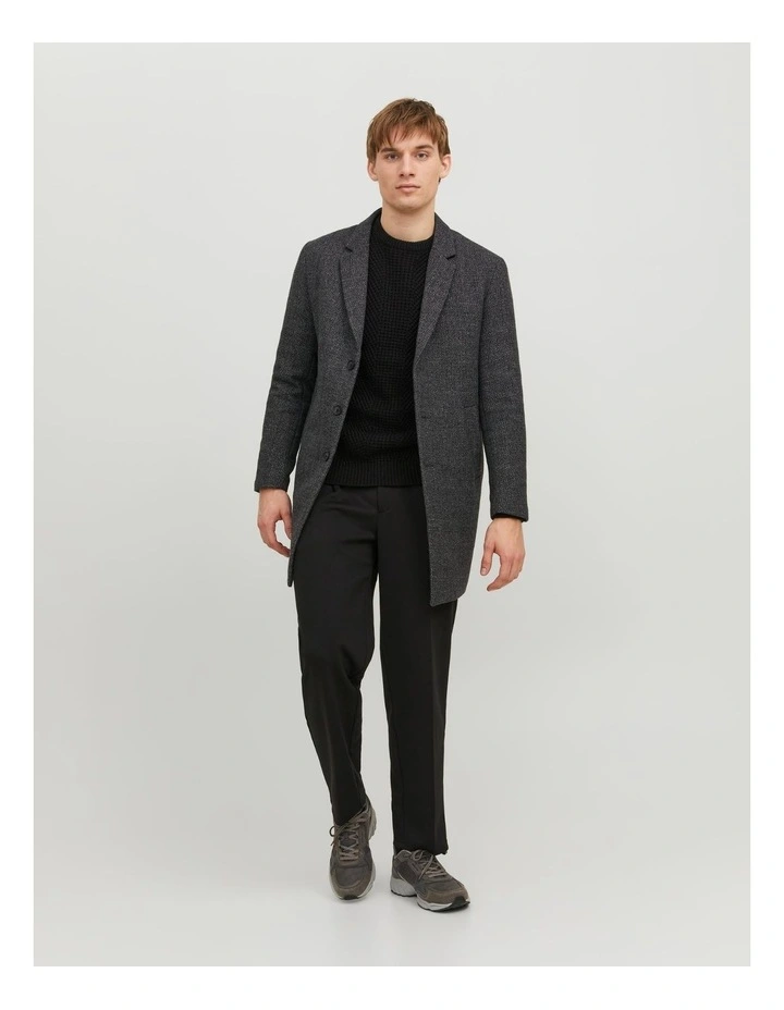 Morrison Wool Coat in Grey