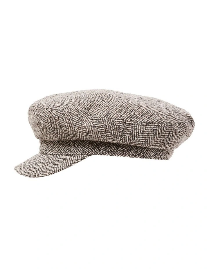 Plain Band Fishermans Cap in Grey
