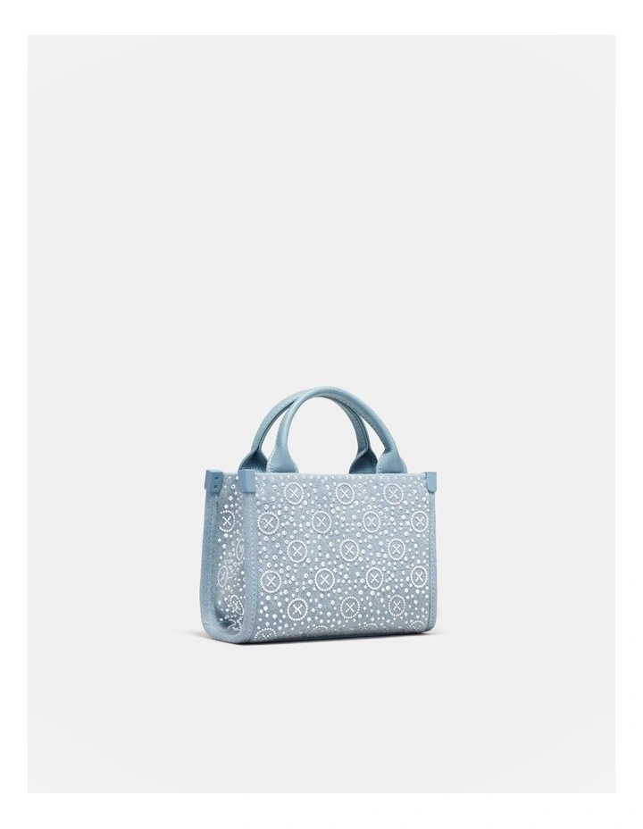 Mim-gram Sparkle Crossbody Bag in Denim