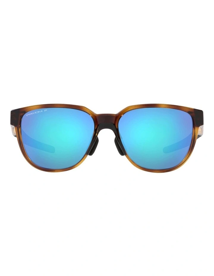 Actuator Low Bridge Fit Polarised Sunglasses in Tortoise