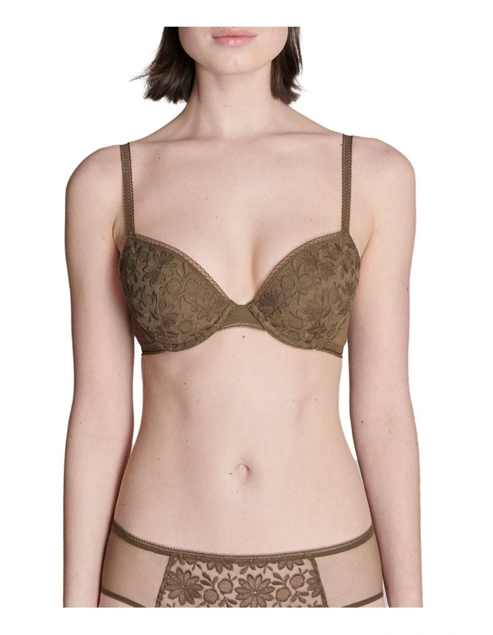 Amazone Push Up Bra in Green