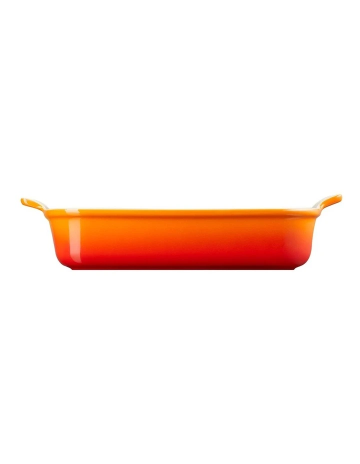 Heritage Rectangluar Deep Dish 32cm in Volcanic