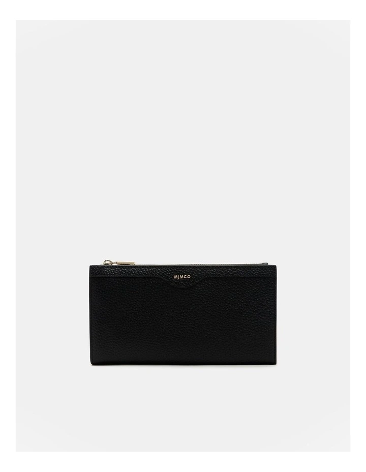 Jett Travel Wallet in Black Light Gold