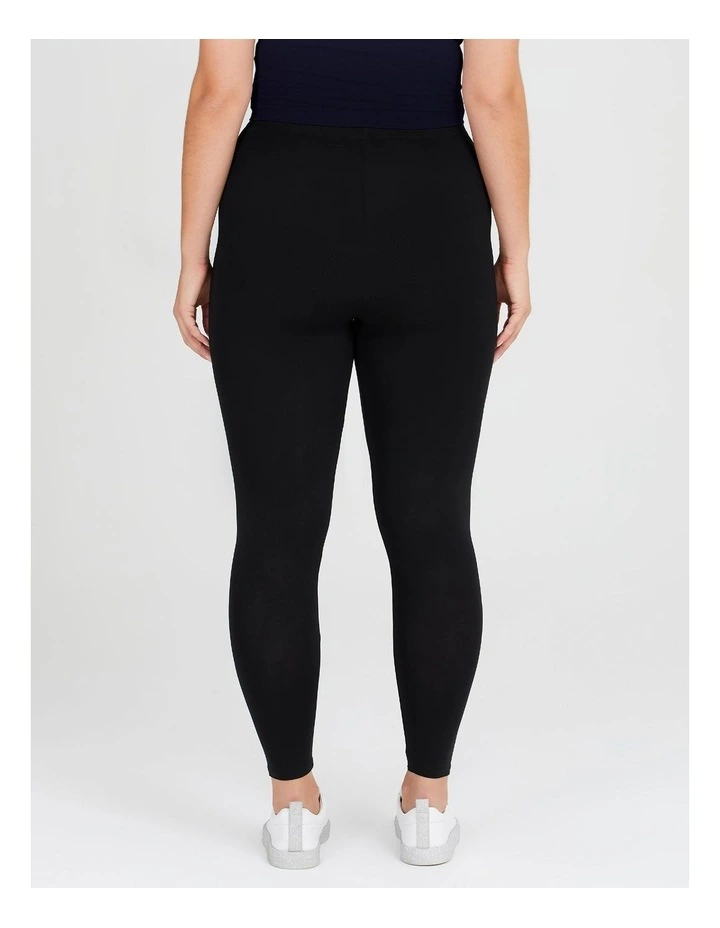 Tall Bamboo Full Length Legging in Black