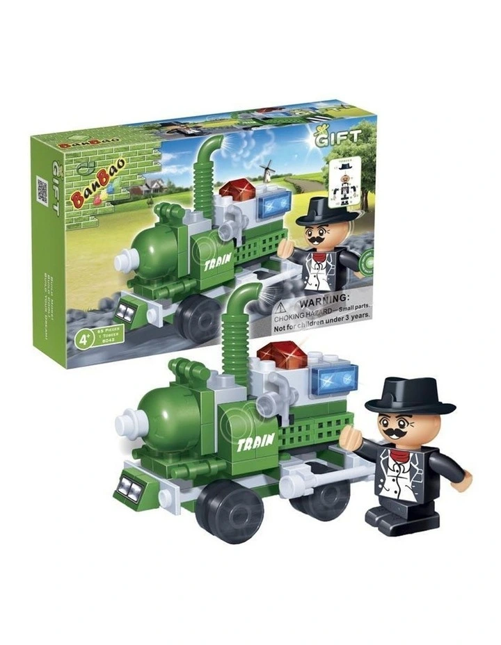 Mini Set Starter Pack City Transport Locomotive Train 8042