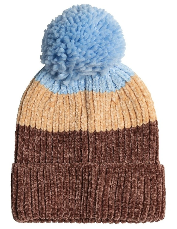 Ocean Therapy Pom Beanie in Root Beer