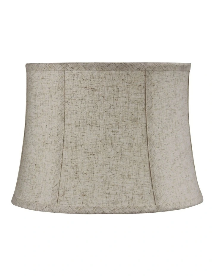 35cm Lamp Shade Linen Flax