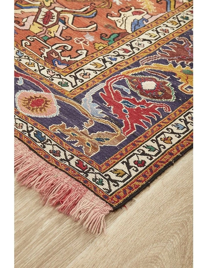 Prsian Hand Knottd Silk Kilim Rug 300X196cm