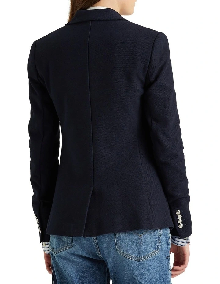 Patch Jacquard Blazer