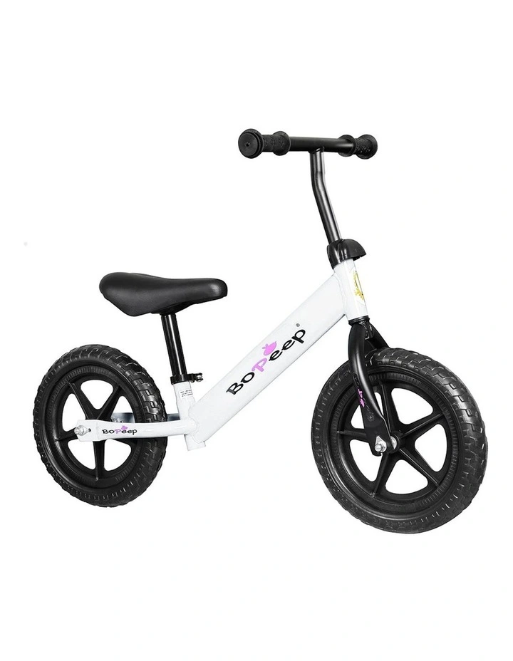 Ride On Balance Bike in White
