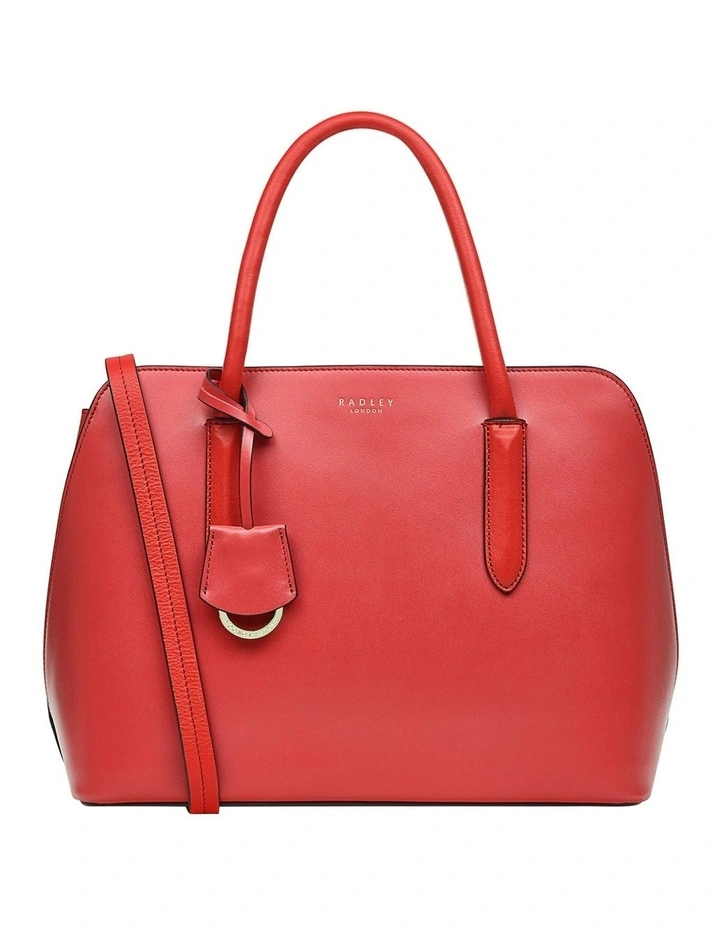 Liverpool Street 2.0 Medium Zip-Top Multiway Bag in Begonia