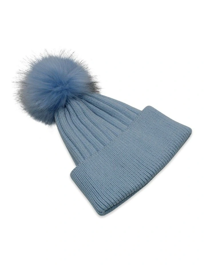 Remi Beanie in Blue