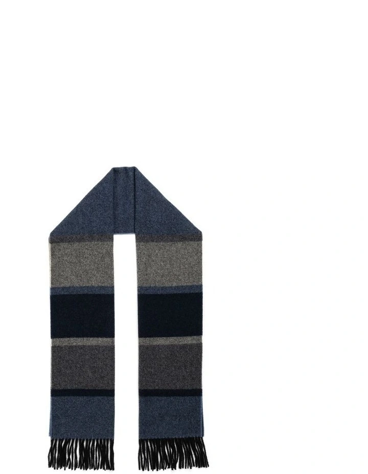 St James Scarf in Sea Multi