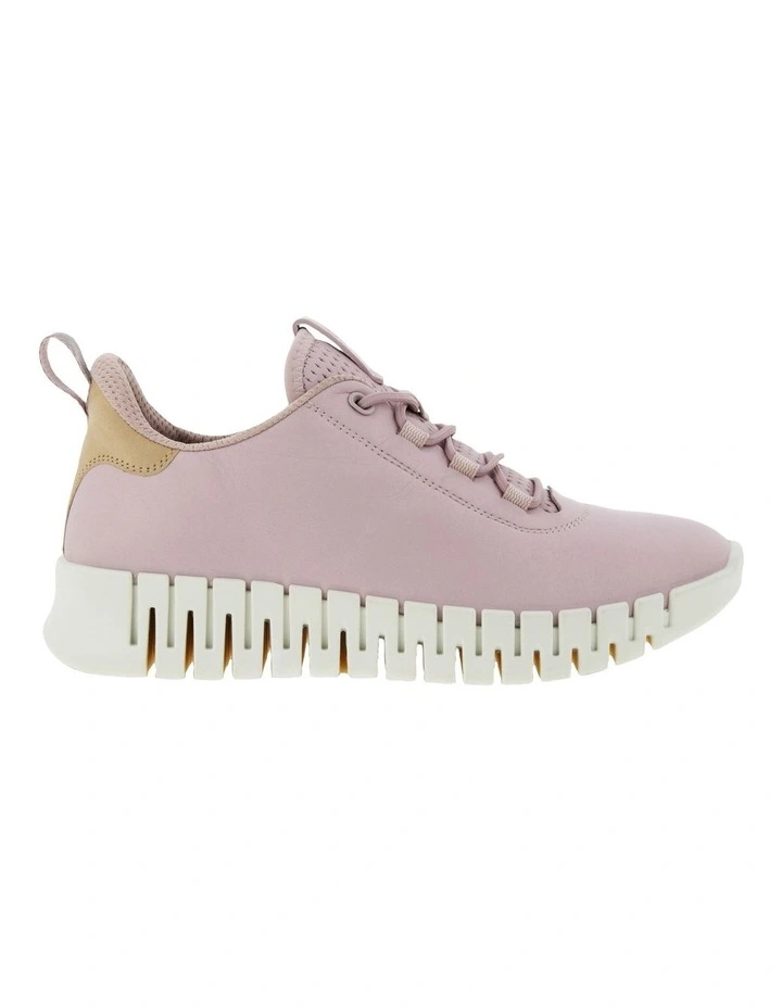 Gruuv Leather Sneaker in Pink