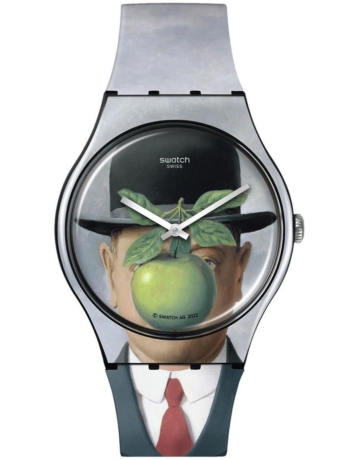 Le Fils De L'homme By Rene Magritte Watch in Black