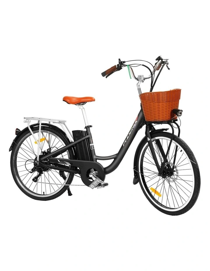 Phoenix 26 inch Electric Bicycle Black