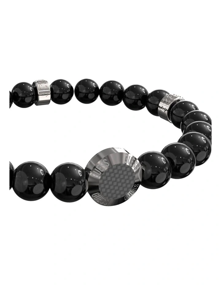 Racer Tag Bracelet in Black